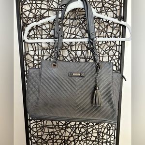 Jessica Simpson Dark Grey Satchel